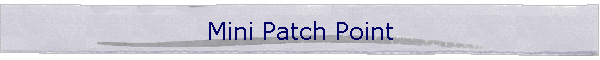 Mini Patch Point